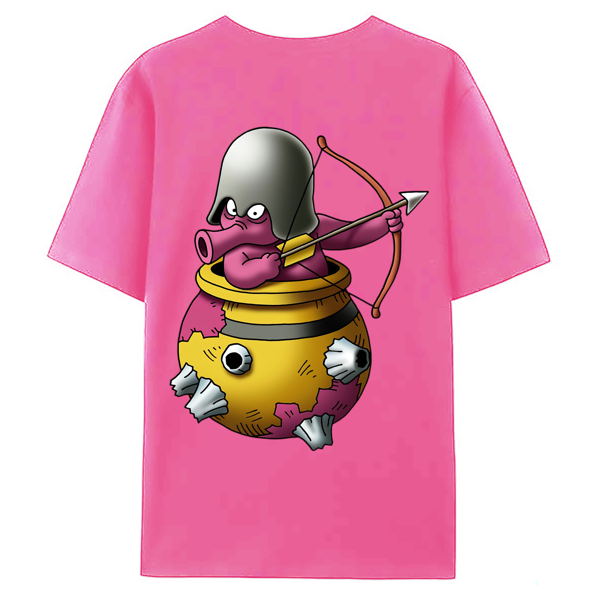 （画像用） ドラゴンクエスト Doragon Kuesuto Dragon Quest レディース半袖Tシャツ(バックプリント)